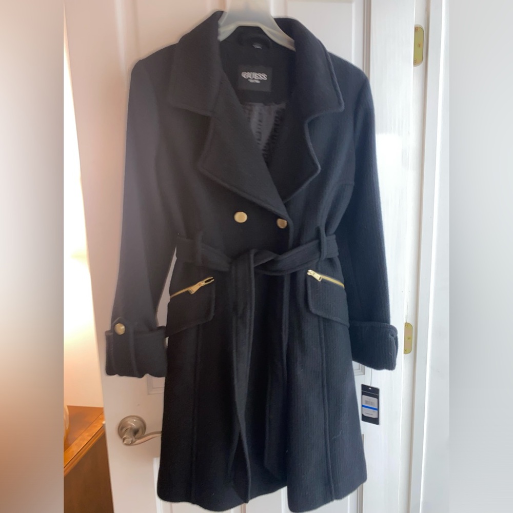 Black guess coat